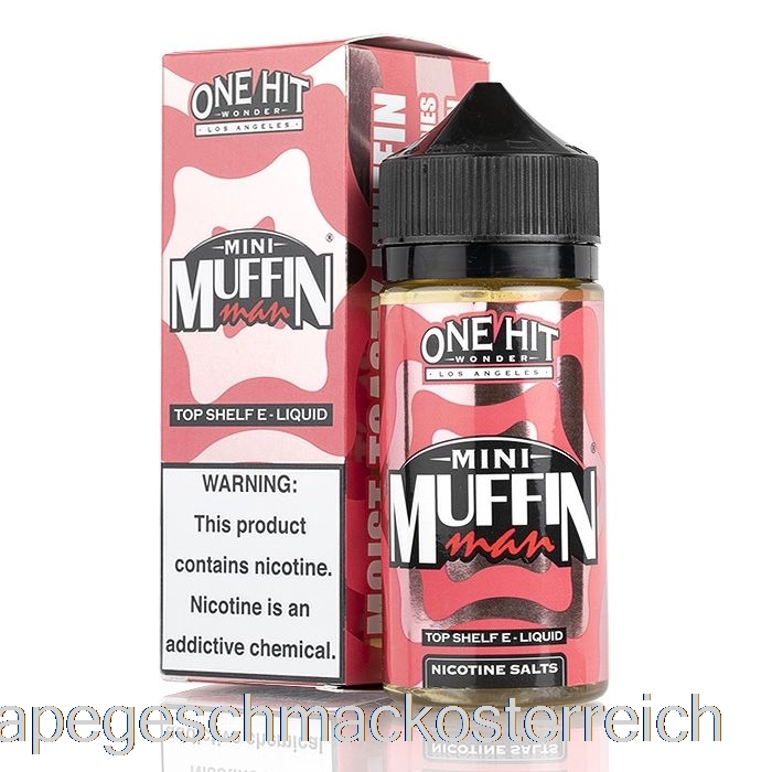 Mini Muffin Man – One Hit Wonder – 100 Ml 0 Mg Vape-Geschmack